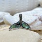 Oua - Abalone Shell Dolphin Tail Pendant