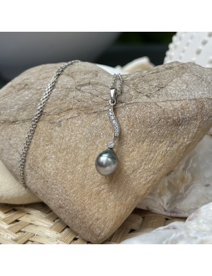 cultured pearl from tahiti pendant woman price