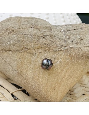 Collana con perla di Tahiti