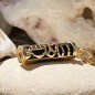 Harmony - Golden Plated - Onyx - Tiki Pendant