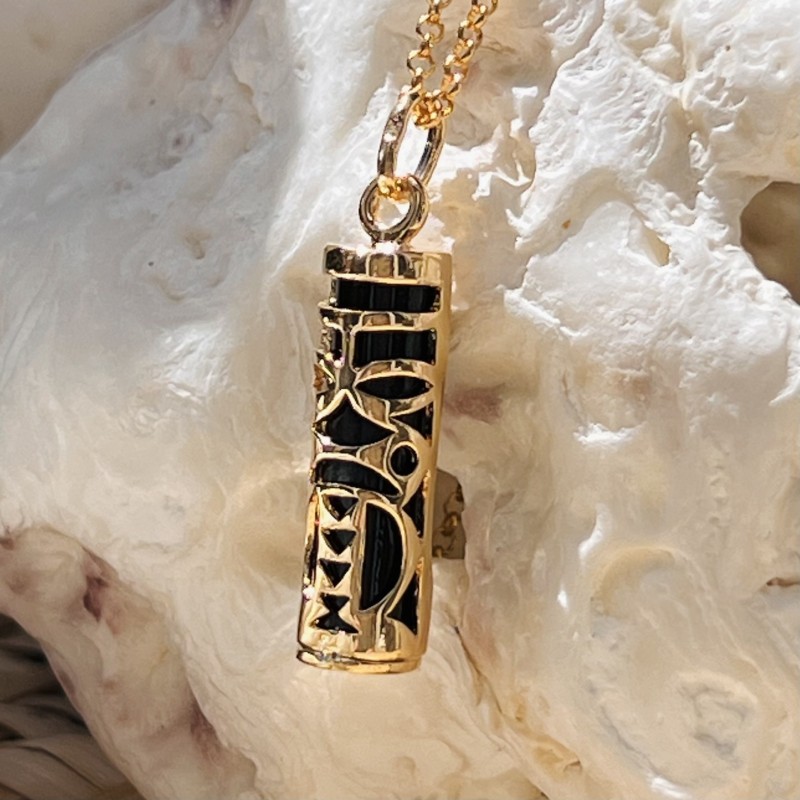 price hei tiki gold pendant tiki polynesian meaning - tahitian jewerly for men - tahitian jewerly stores
