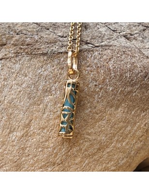 prix tiki sagesse pendentif or tiki signification