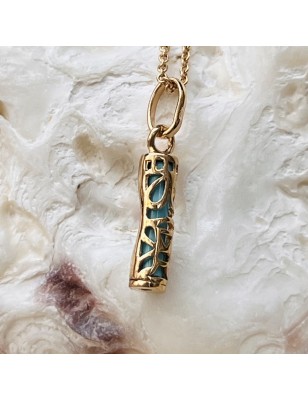 prix tiki sagesse pendentif or tiki signification