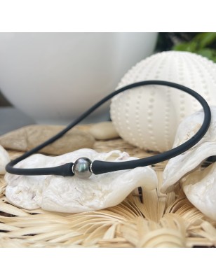 acheter collier ras de cou perle de Tahiti homme prix