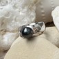 Tane - Anillo Hombre Perla Negra de Tahití