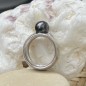 Tane - Anello Uomo Perla Nera di Tahiti
