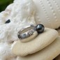 Tane - Anello Uomo Perla Nera di Tahiti