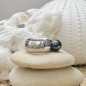 Tane - Anillo Hombre Perla Negra de Tahití