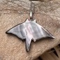 Mother-of-pearl Manta Ray Pendant