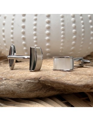 achat Boutons de Manchette nacre perlière d'eau douce prix