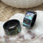 Abalone Nacre Ring - Scarf Jewel