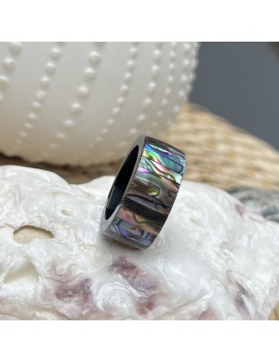 Abalone mother-of-pearl Ring - Pareo Jewel
