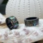 Abalone Nacre Ring - Scarf Jewel