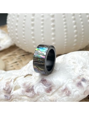 Abalone mother-of-pearl Ring - Pareo Jewel