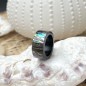 Abalone Nacre Ring - Scarf Jewel