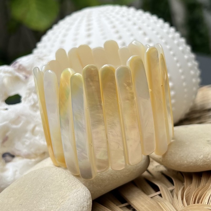 Bracelet Nacre Dorée d'Australie