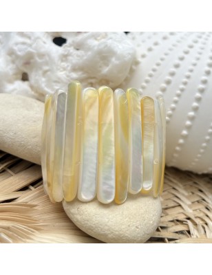 Bracciale in Madreperla Dorata d'Australia