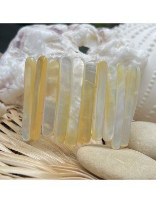 acheter bracelet en nacre dorée perle prix