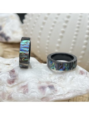 Anillo de Nácar de Abulón - Joya de Pareo