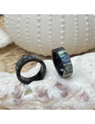 buy real irisdescent mother-of-pearl ring for woman price - tahitian jewerly - tahitian jewerly stores