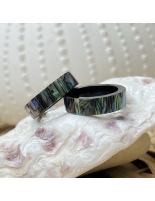 buy real irisdescent mother-of-pearl ring for woman price - tahitian jewerly - tahitian jewerly stores