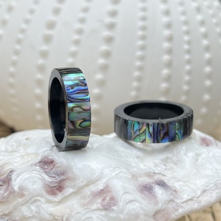 buy real irisdescent mother-of-pearl ring for woman price - tahitian jewerly - tahitian jewerly stores