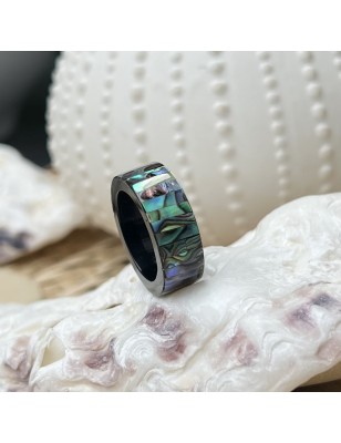 acheter bague en nacre ormeau bijou pour paréo prix