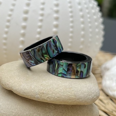 acheter bague en nacre ormeau bijou pour paréo prix