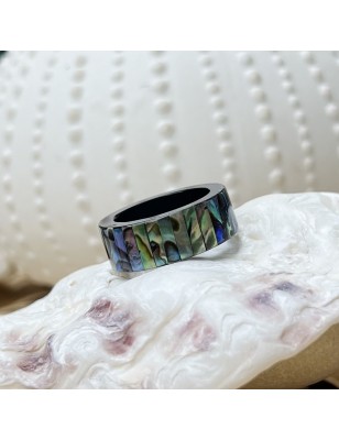 acheter bague en nacre ormeau bijou pour paréo prix