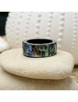 buy real irisdescent mother-of-pearl ring for woman price