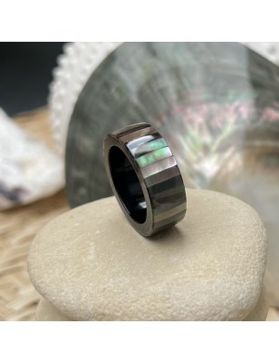 achat bague en nacre de Tahiti bijou pour paréo prix