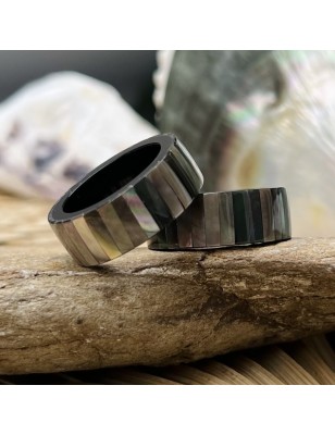 achat bague en nacre de Tahiti bijou pour paréo prix