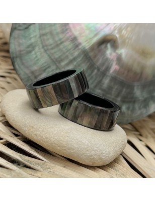achat bague en nacre de Tahiti bijou pour paréo prix