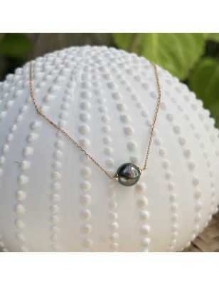 tahitian cultured pearl necklace in 18 k gold price