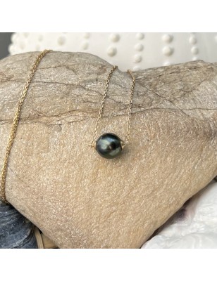 Herenui - колье или 750 Жемчуг Таити - 9/10мм