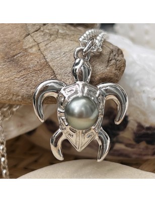 Colgante con perla de Tahití