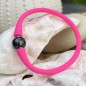 Bracciale Sportivo Perla di Tahiti Nera Rosa - 10/11mm
