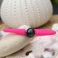 Bracelet Sport Rose Perle Noire de Tahiti - 10/11mm