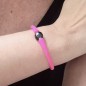 Bracelet Sport Rose Perle Noire de Tahiti - 10/11mm