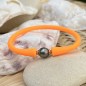 Grey Tahitian Pearl Children's Orange Bracelet