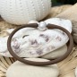 White Freshwater Pearl Sport Bracelet - Chocolate Bracelet