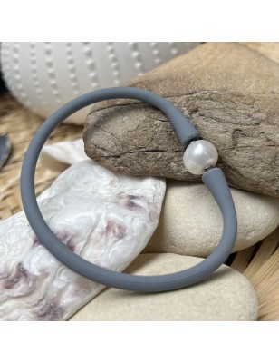 trouve bracelet homme perle d'eau douce blanc prix