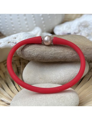 acheter perle d'eau douce bracelet rouge pour homme prix