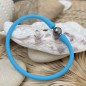 Eggplant Blue Tahitian Cultured Pearl Blue Bracelet