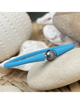 trouve un bracelet homme avec une perle de culture de Tahiti prix