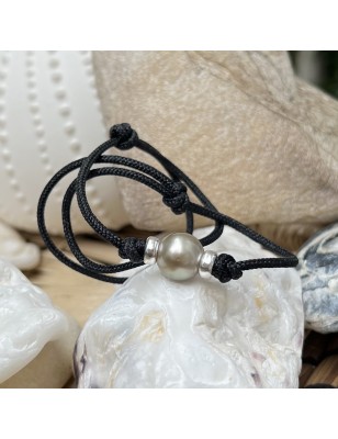 Brazalete Hombre Perla de Tahití Champagne - 10,47mm