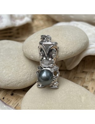 price cultured pearl from Tahiti tiki pendant for man meaning - what is the best man gift for valentine's day ?