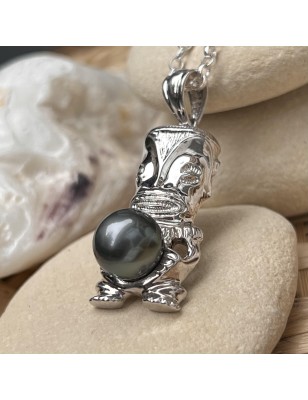 prix pendentif homme tiki perle de culture de Tahiti signification - quel bijou offrir pour la saint valentin ?