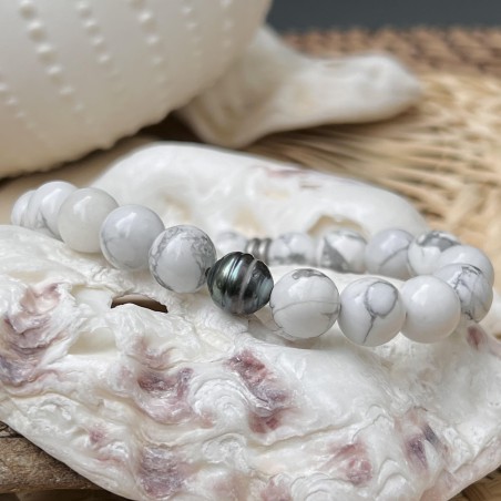 prix perle de Tahiti bracelet homme pierres naturelles signification