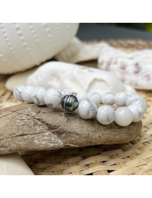 prix perle de Tahiti bracelet homme pierres naturelles signification